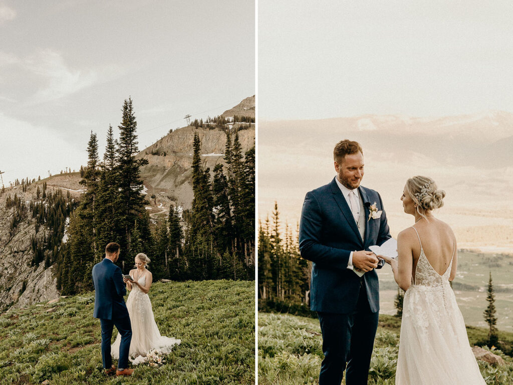 Jackson Hole Mountain Wedding