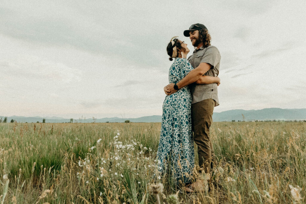 Idaho Field Couples Session